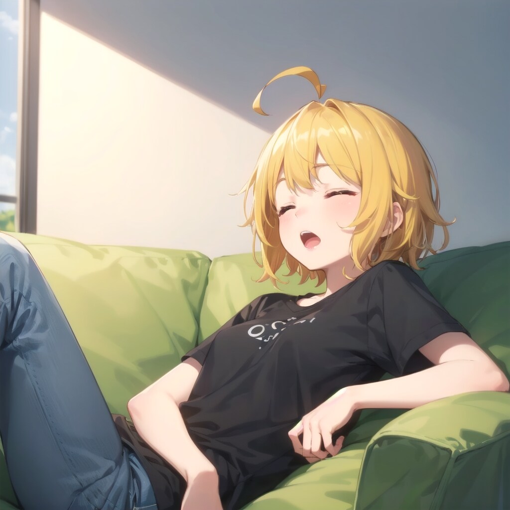 疲れたー
