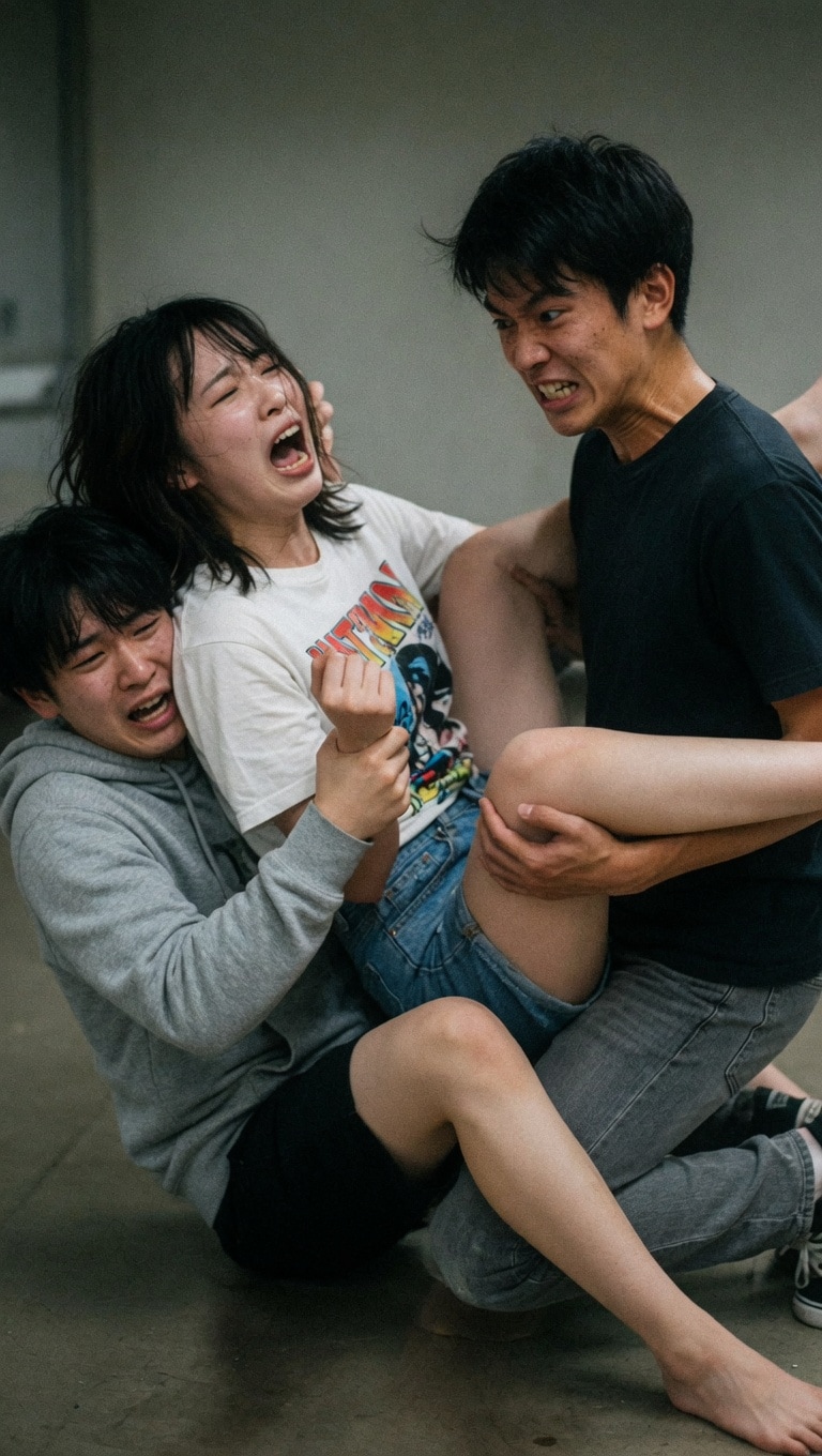 抑えとけ…っ！
