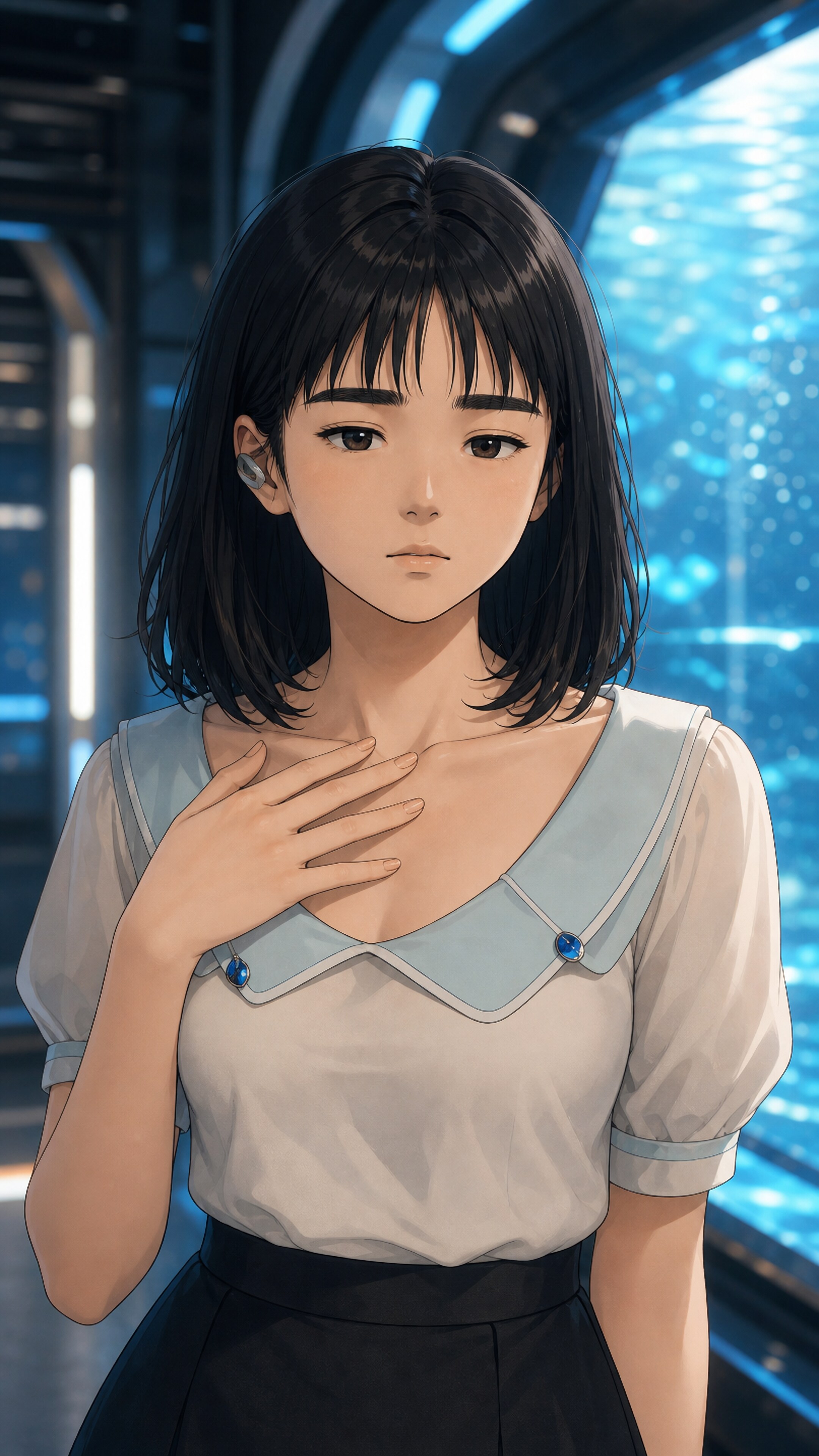 水槽灯にほどける吐息 | の人気AIイラスト・グラビア