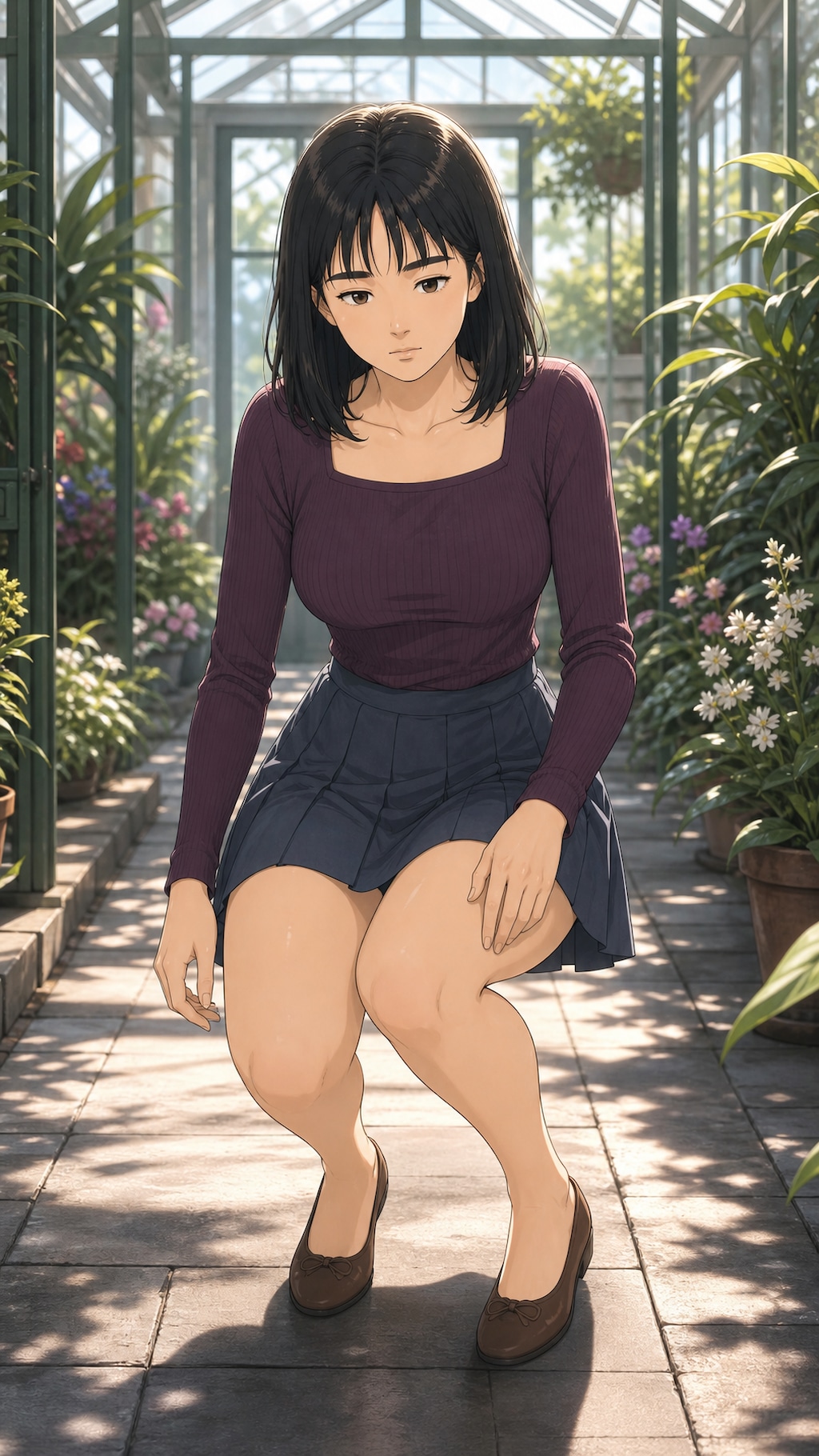 水槽灯にほどける吐息
