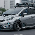 日産ノート軍用車　レーザーキャノン搭載 2枚目