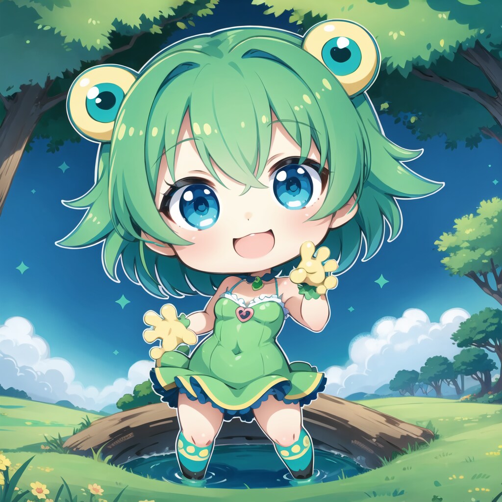 ちびキャラ〻かえるちゃん