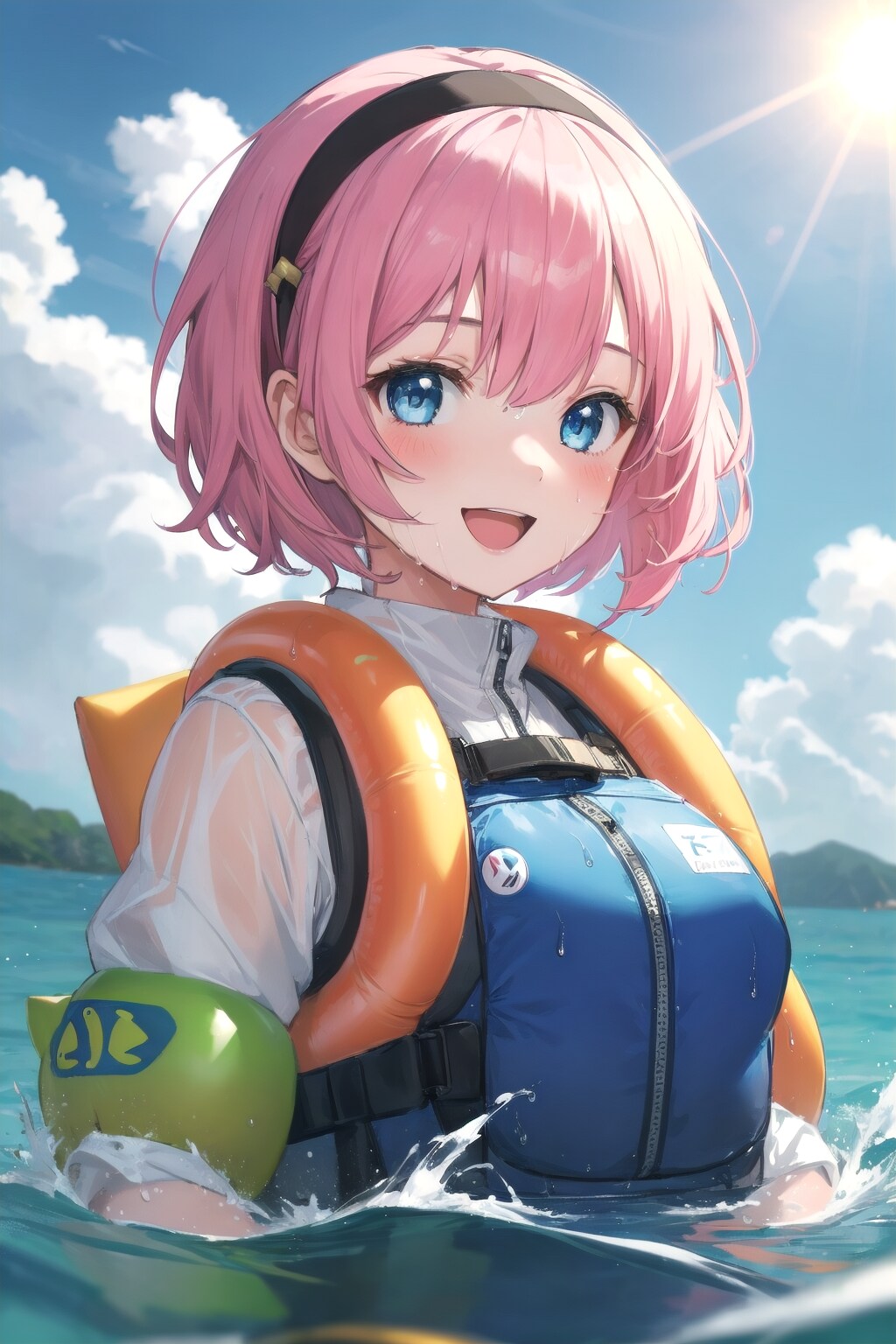 海へドボーン！ | の人気AIイラスト・グラビア