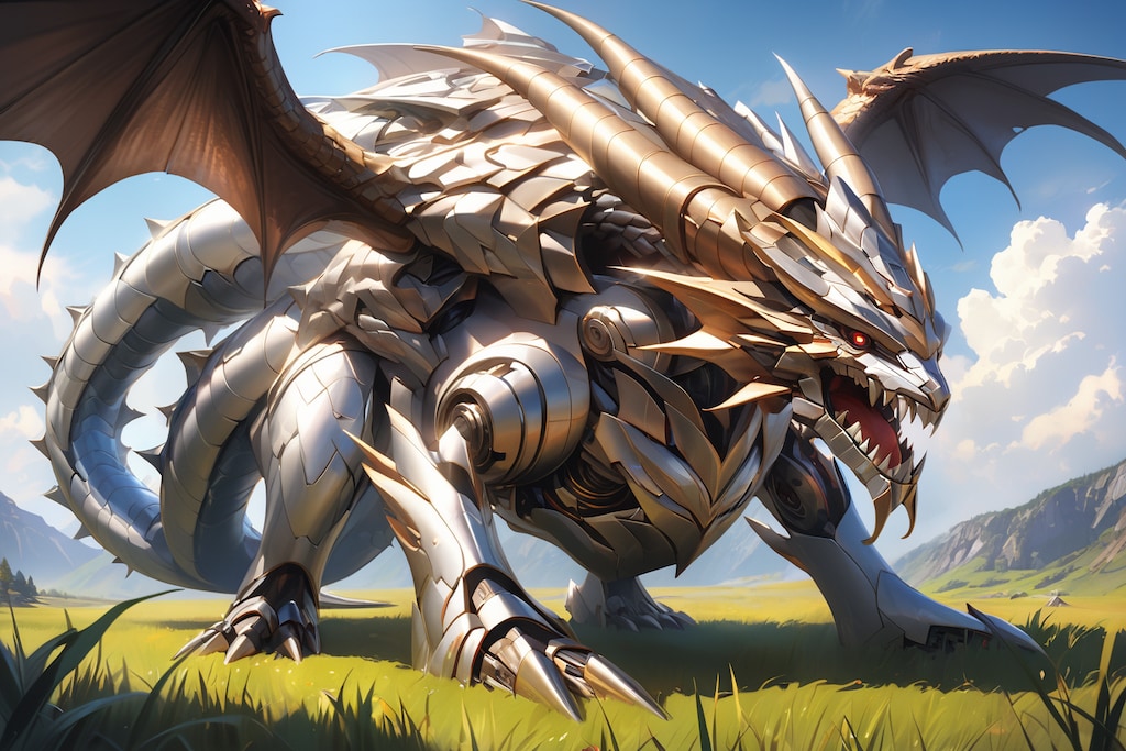 機械仕掛けの龍 その③