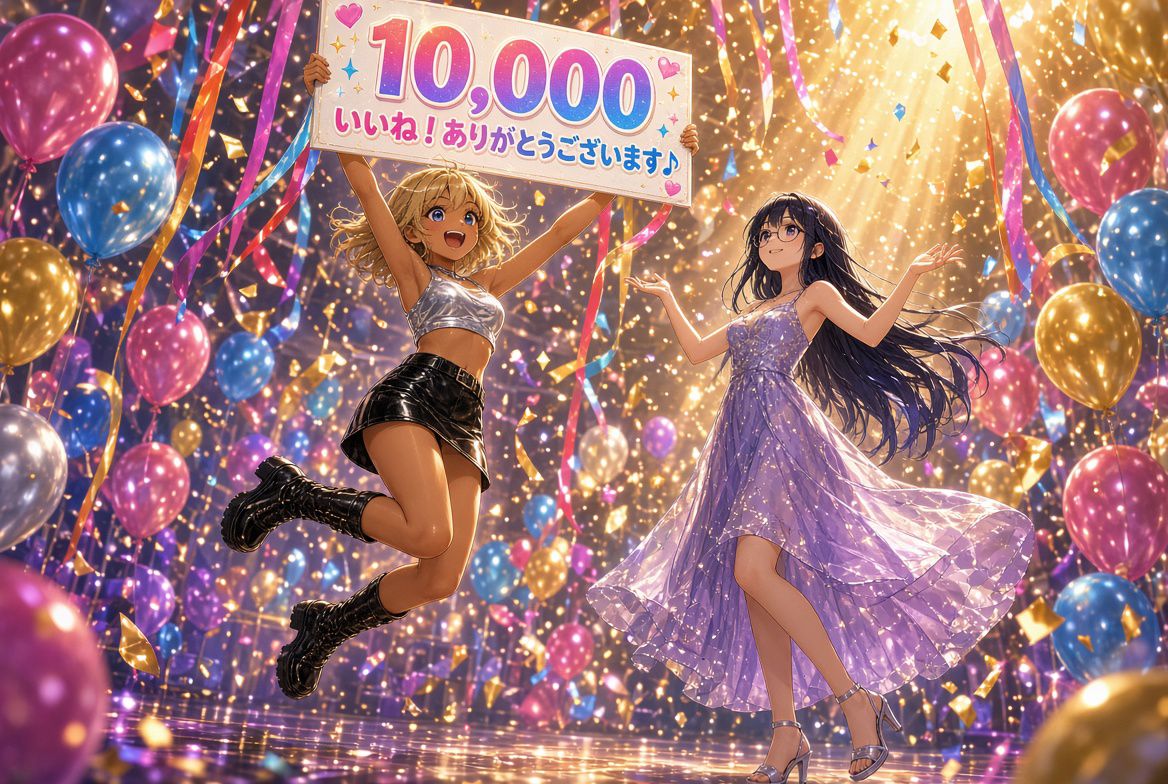 10kいいね、ありがとうございます😊 | の人気AIイラスト・グラビア