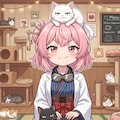 みんなで猫カフェ訪問(企画参加) 5枚目