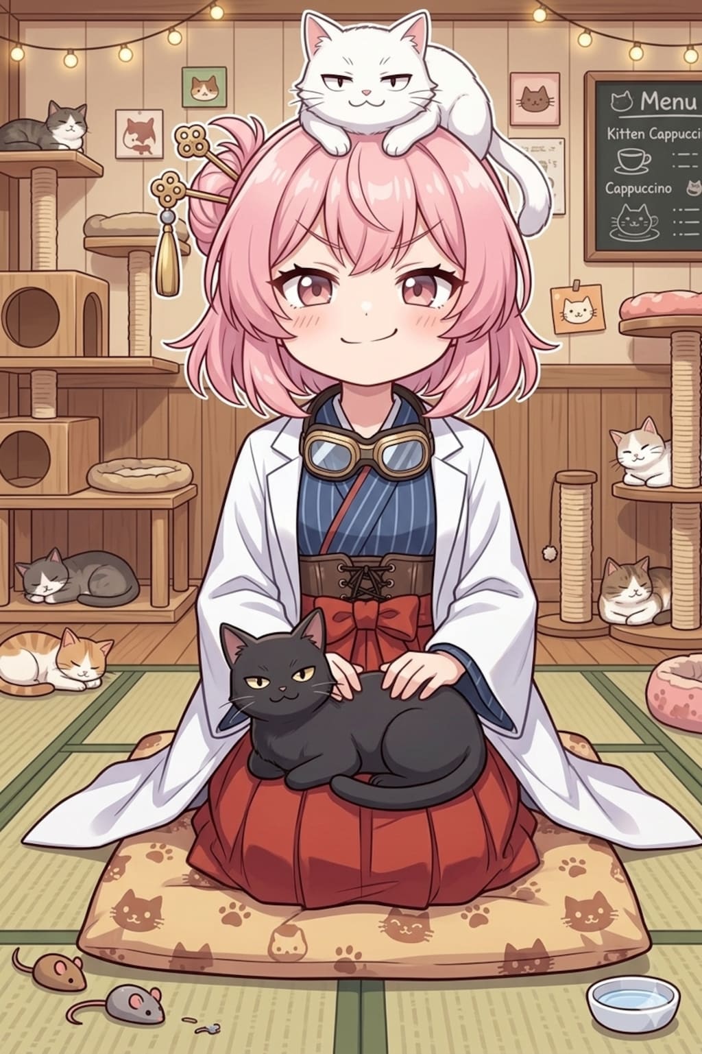 みんなで猫カフェ訪問(企画参加)