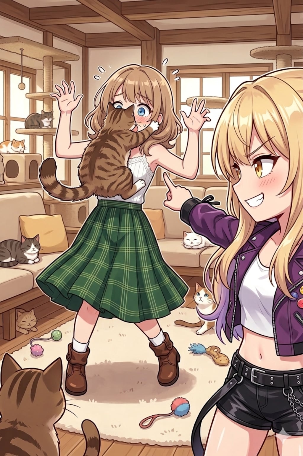 みんなで猫カフェ訪問(企画参加)