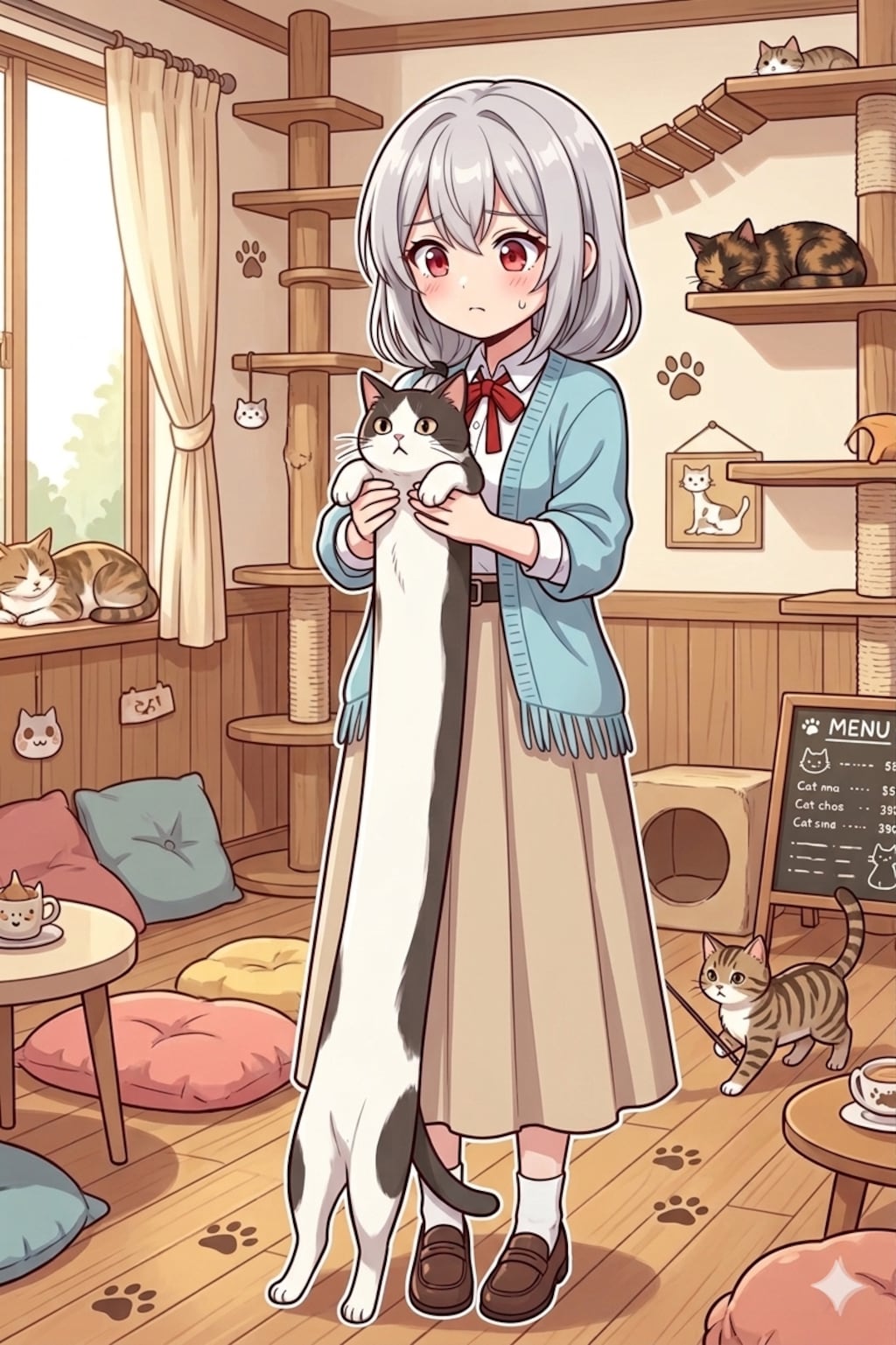 みんなで猫カフェ訪問(企画参加)