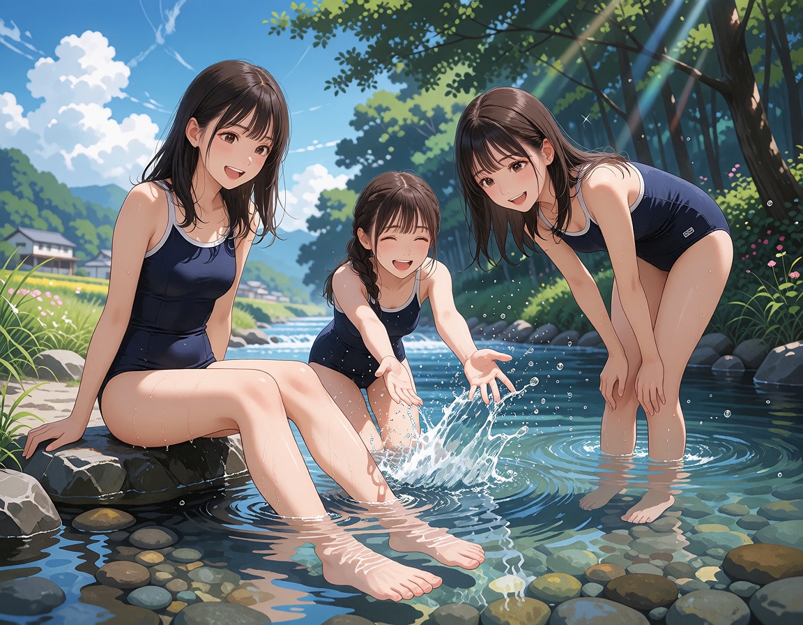 田舎の夏休み