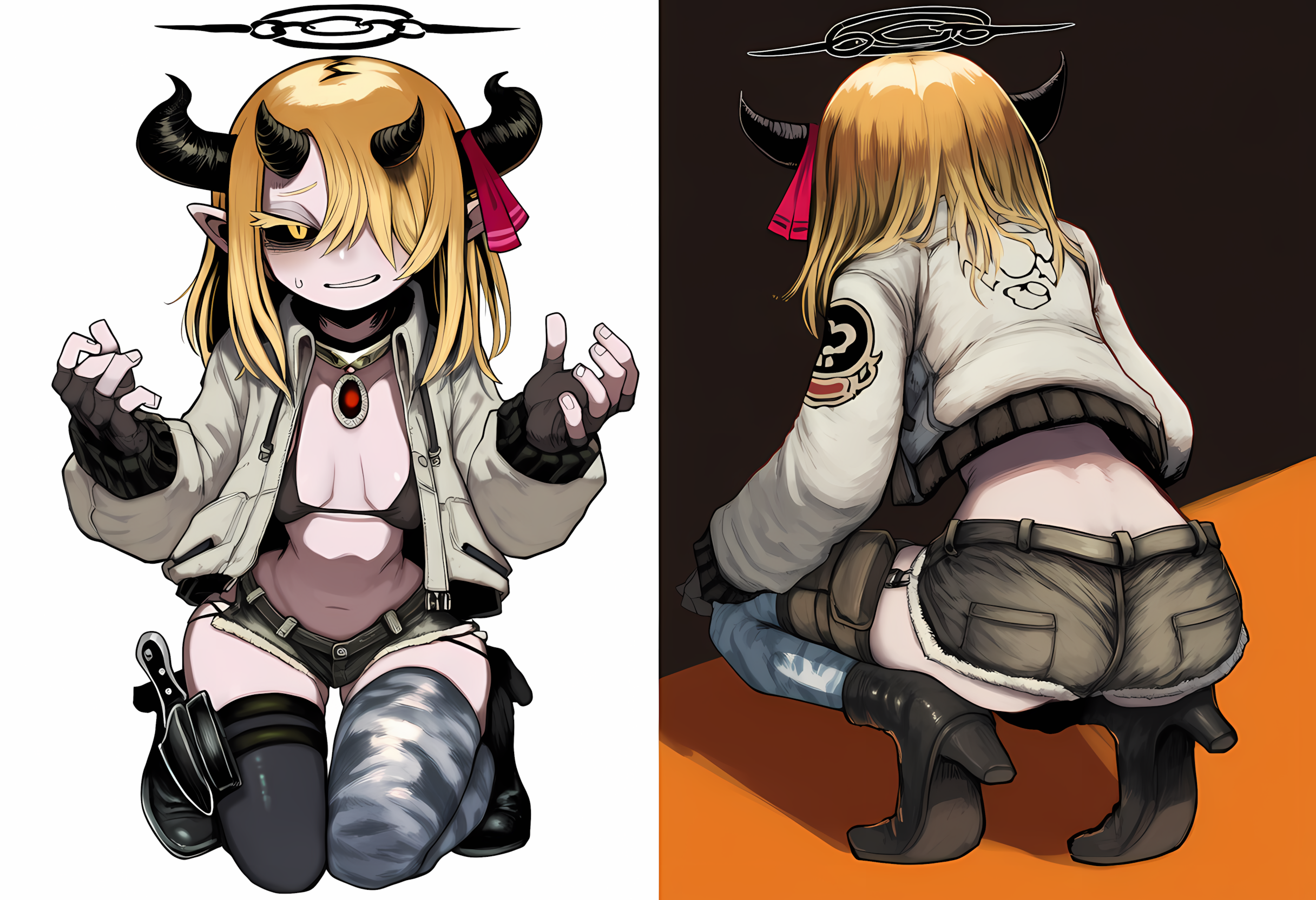 四ツ角ホワイトジャケットちゃん