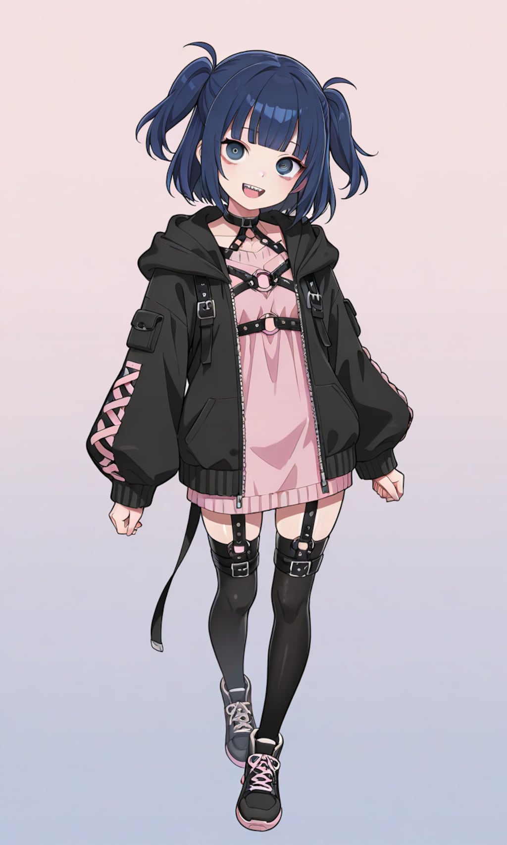 も〜〜‼️アニキがおそいから、ブカブカ袖おわっちゃったよぉ