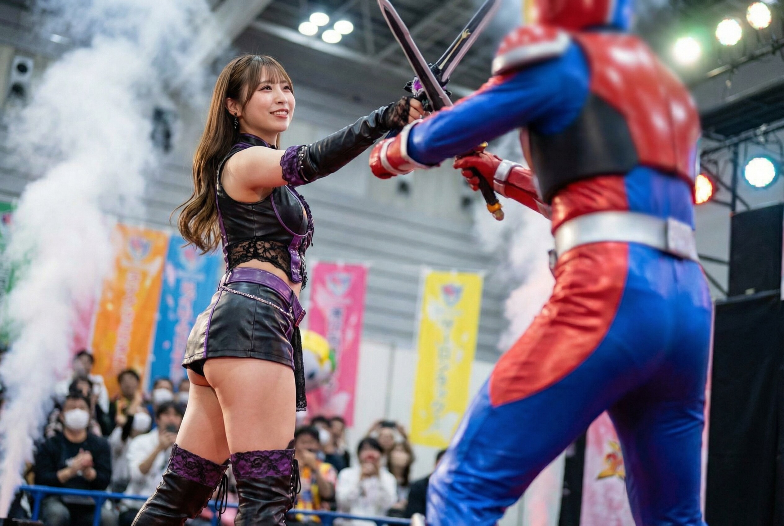 ヒーローショーのお姉さん