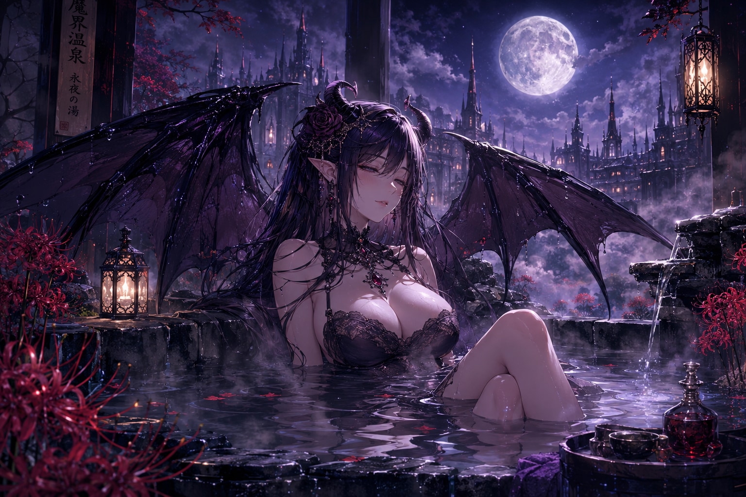 月夜に、ととのう。
