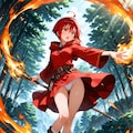 初級の火魔法練習中 5枚目