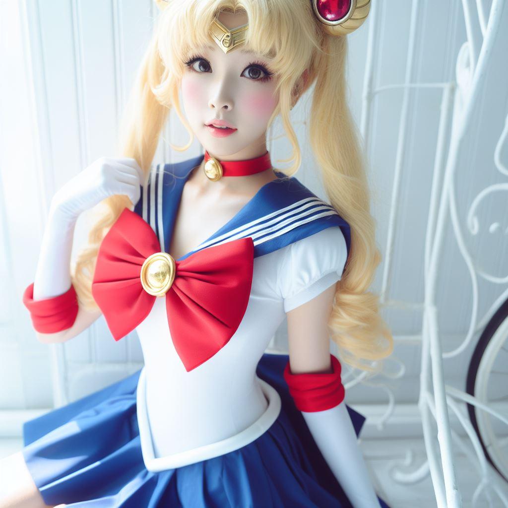 セーラームーンのコスプレ