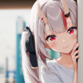 余が物陰からジッと見つめているだけ 2枚目