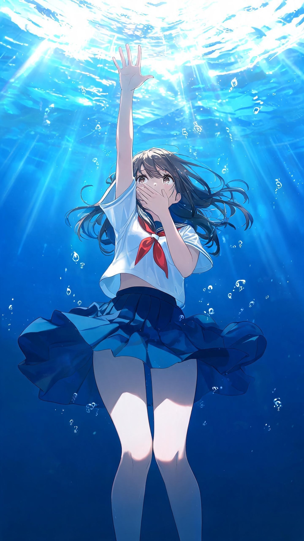 逃げなくちゃ・・。
