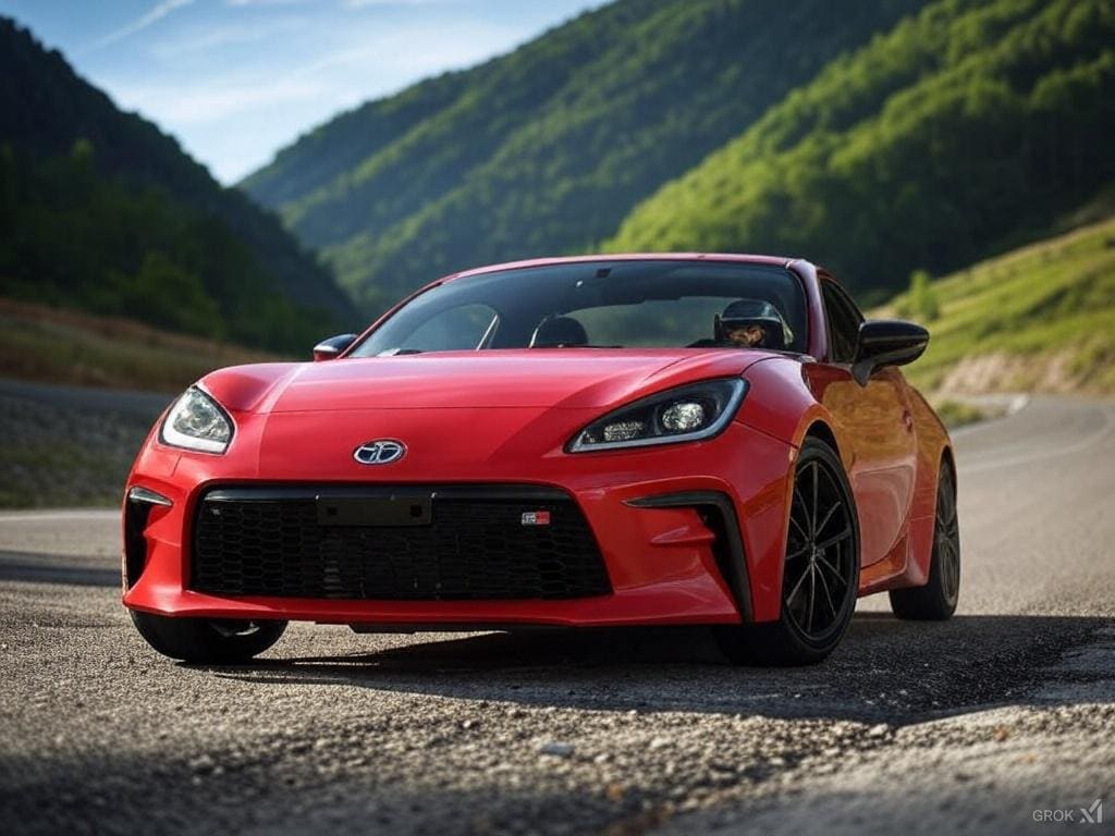 トヨタGR86   Grok3版