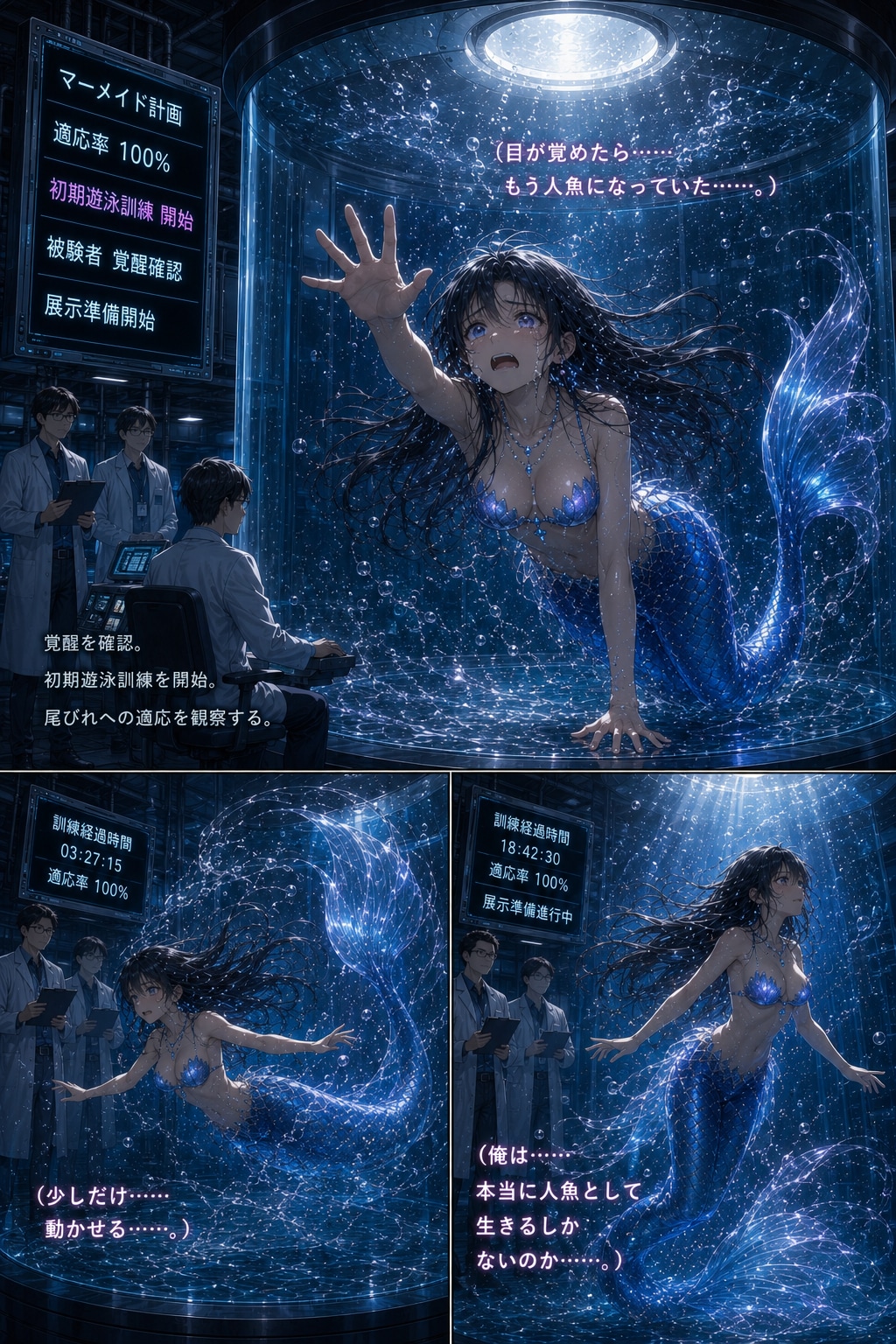 人魚になったアルバイト