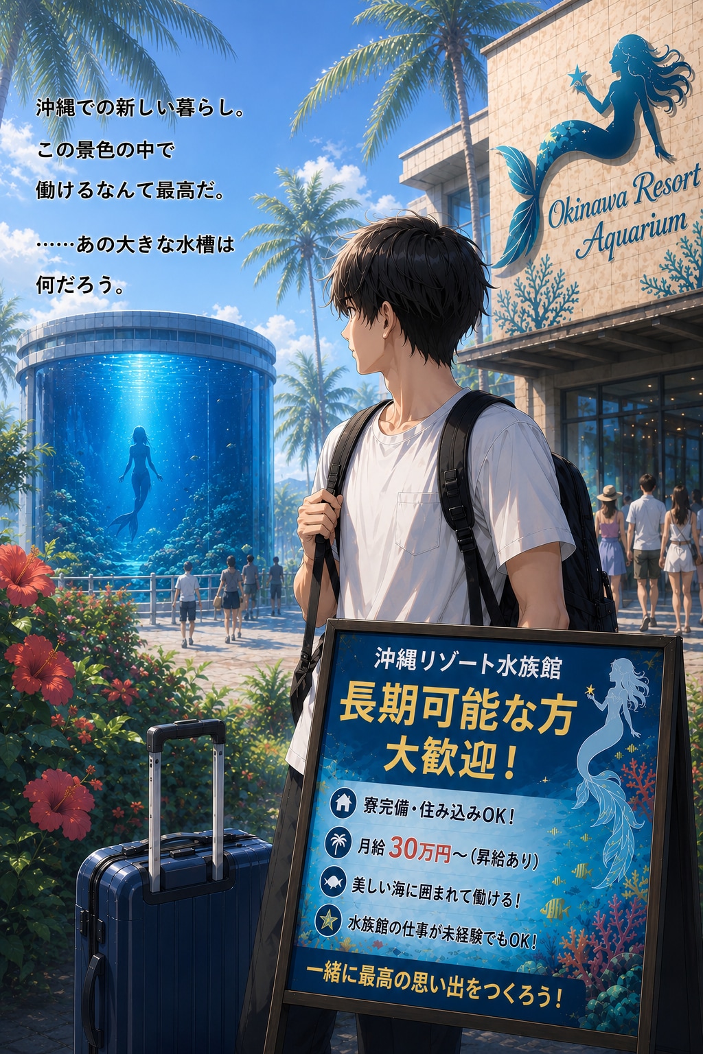 人魚になったアルバイト