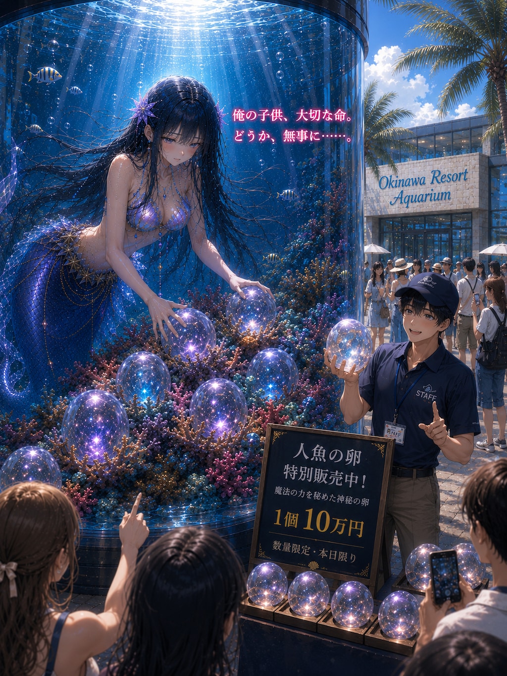 人魚になったアルバイト