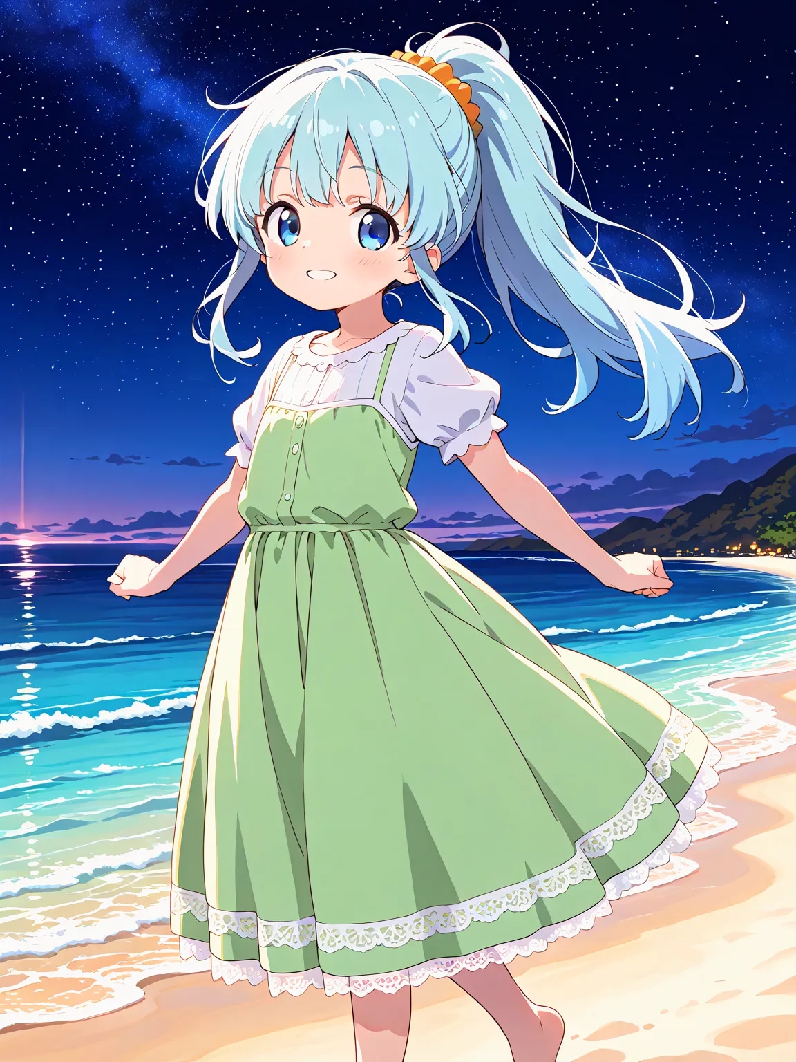 南国リゾートの夜6