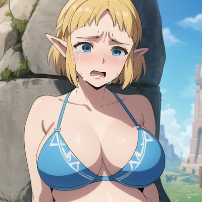 敗北ゼルダ姫妊娠