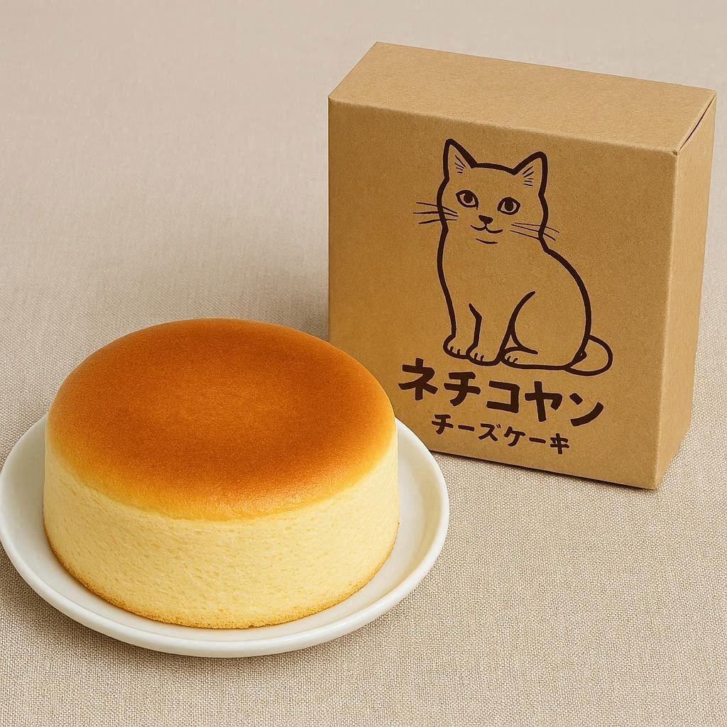 ねこちゃんチーズケーキ