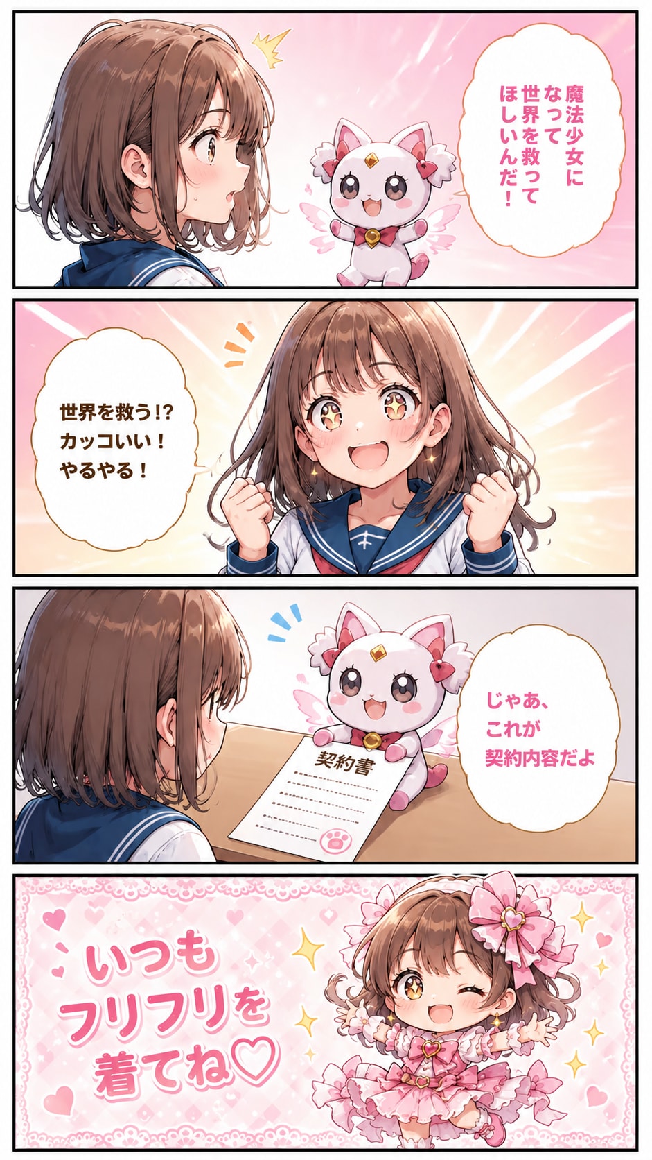 【回答】魔法少女になったら