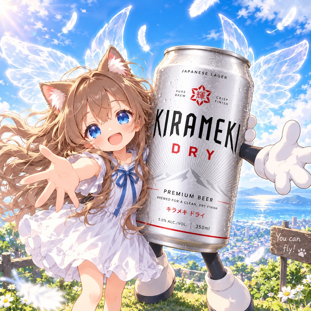 見えない翼と小さな女の子