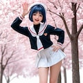 最後結衣ちゃんと待ち合わせデート 2枚目