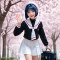 最後結衣ちゃんと待ち合わせデート 3枚目