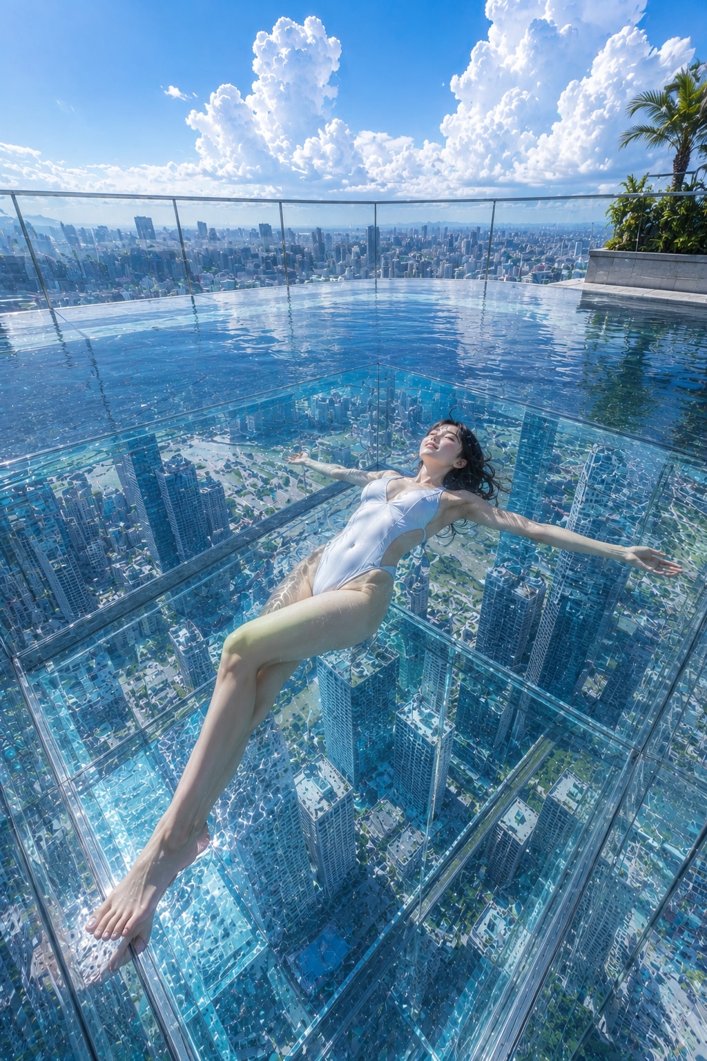 天空のプール