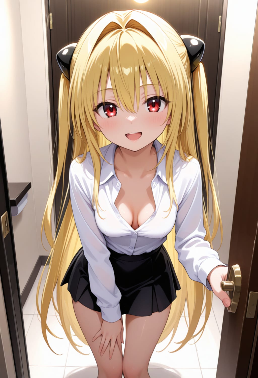 高級メンエス嬢、背徳の密室〜金○の闇〜