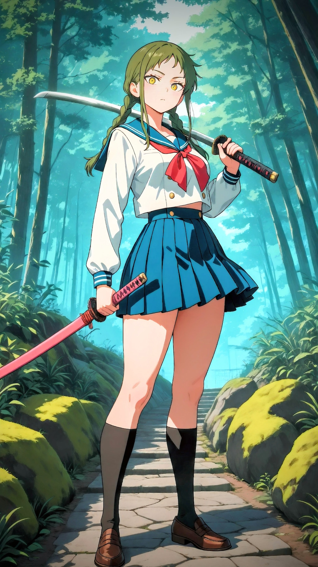 ⚔⚔Një studente femër që është shpatare⚔⚔