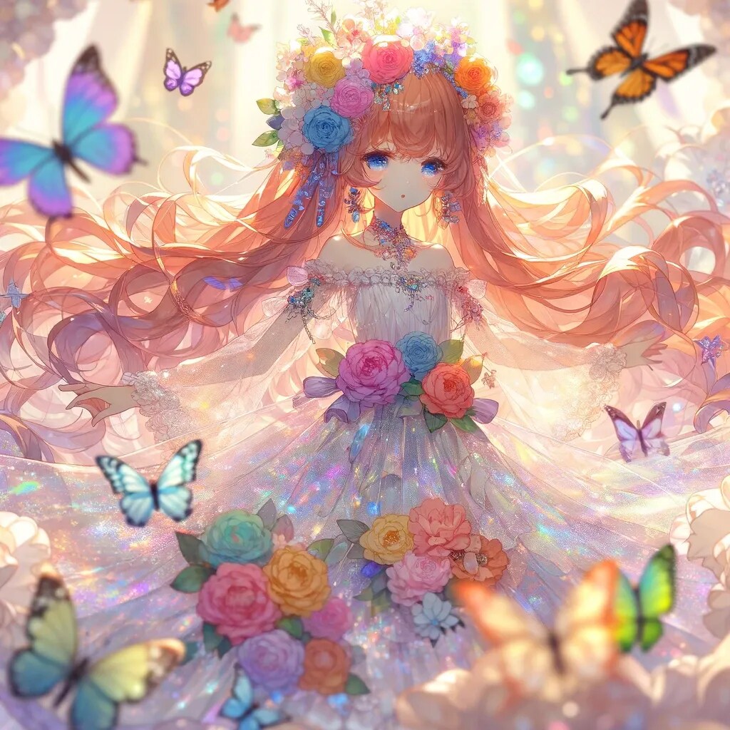 花の妖精（オレンジver）