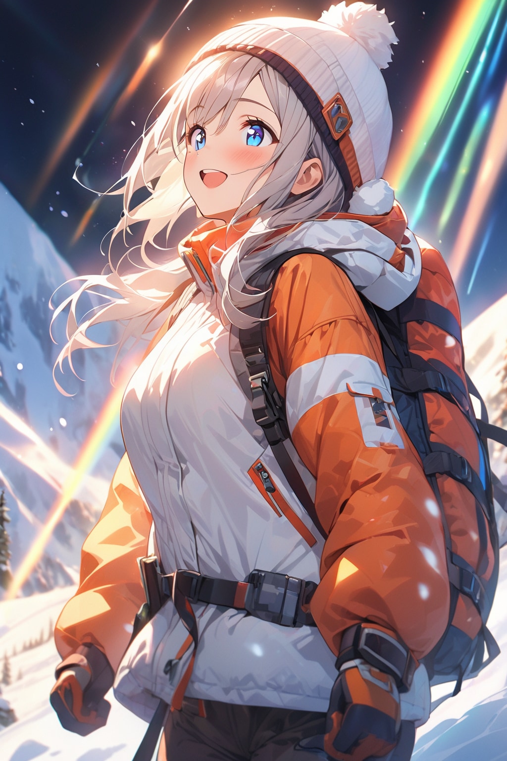 オーロラ？綺麗！ | の人気AIイラスト・グラビア