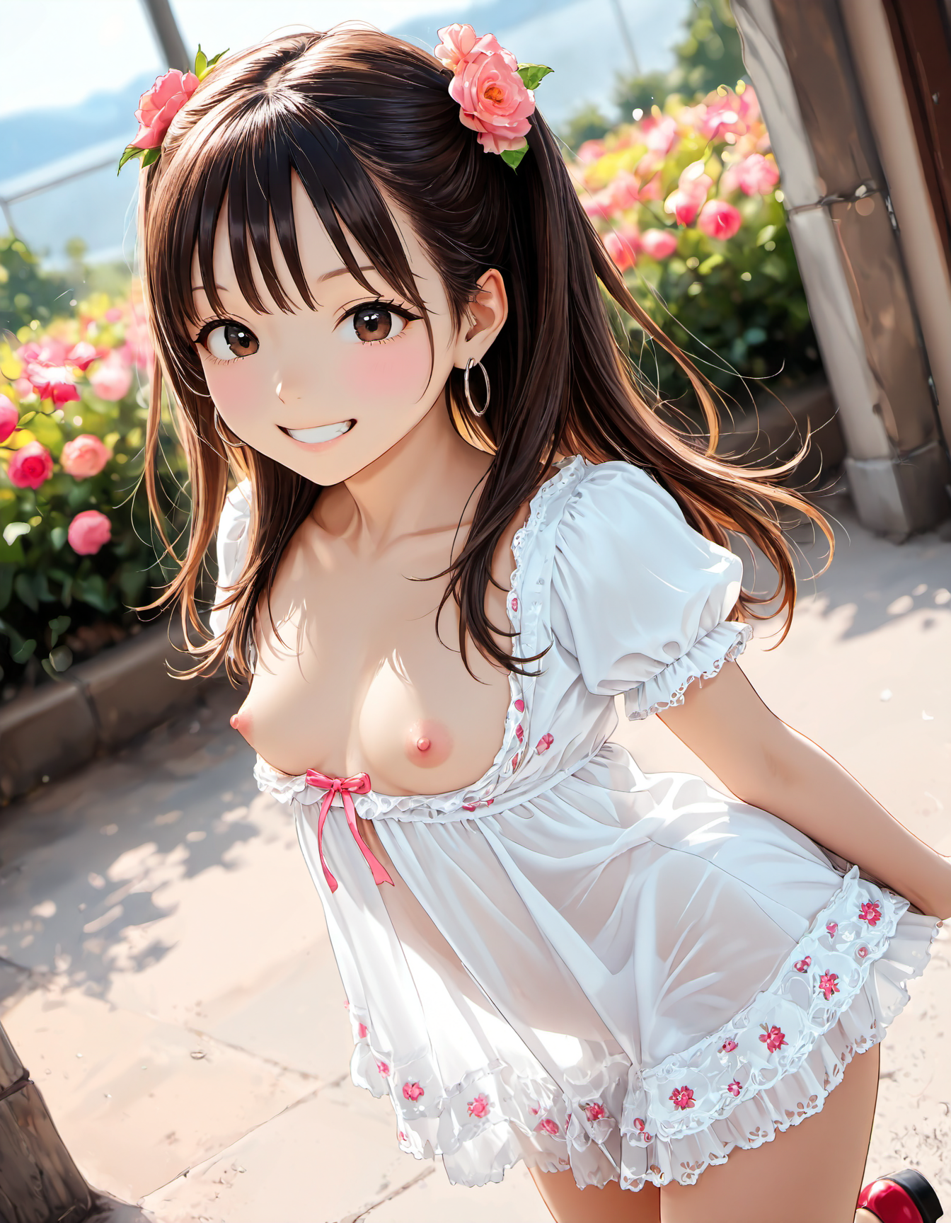 おしゃれしてお出かけ