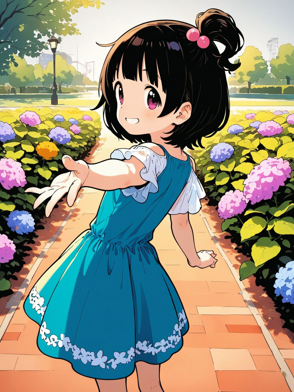 雨あがりて