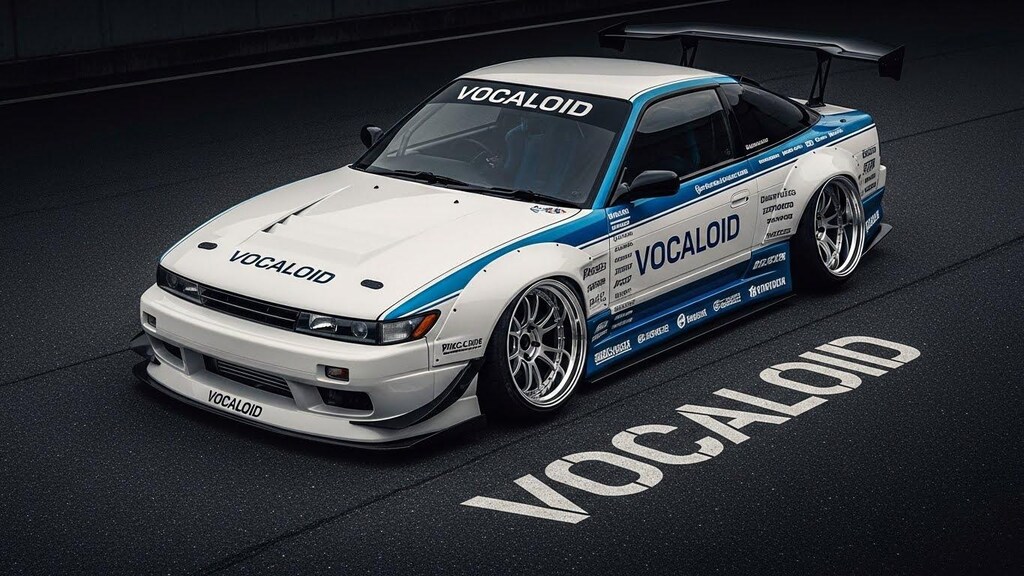 ボーカロイドシルエイティのドリ車