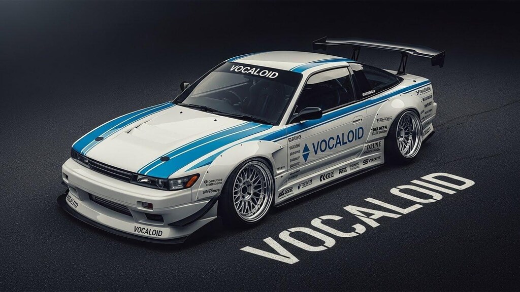 ボーカロイドシルエイティのドリ車