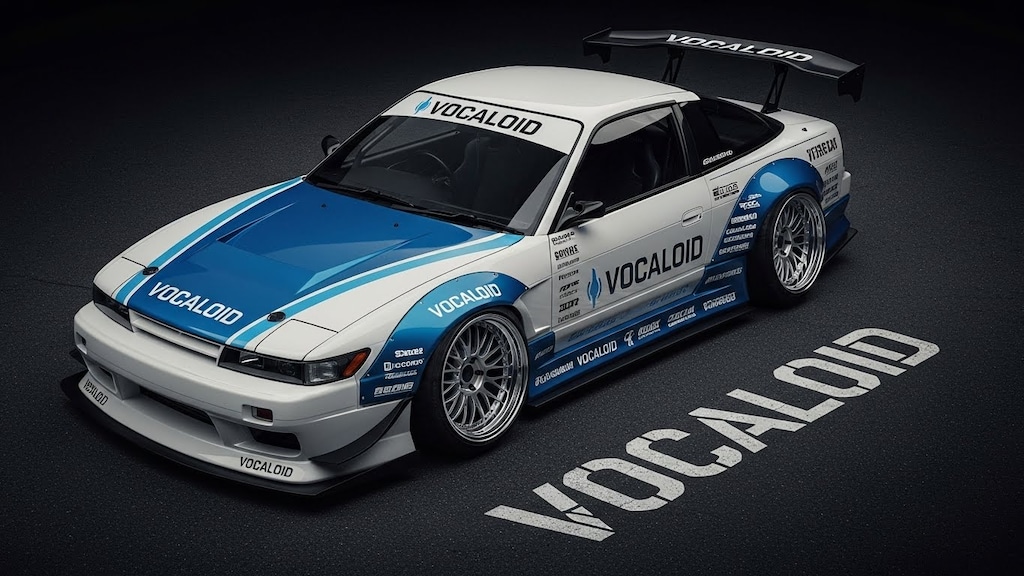 ボーカロイドシルエイティのドリ車