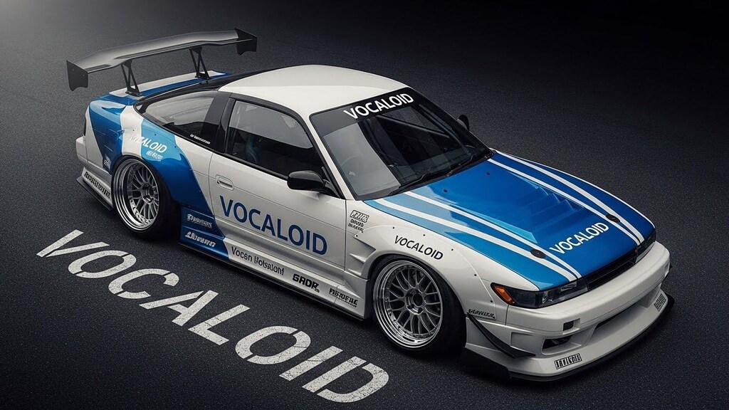 ボーカロイドシルエイティのドリ車