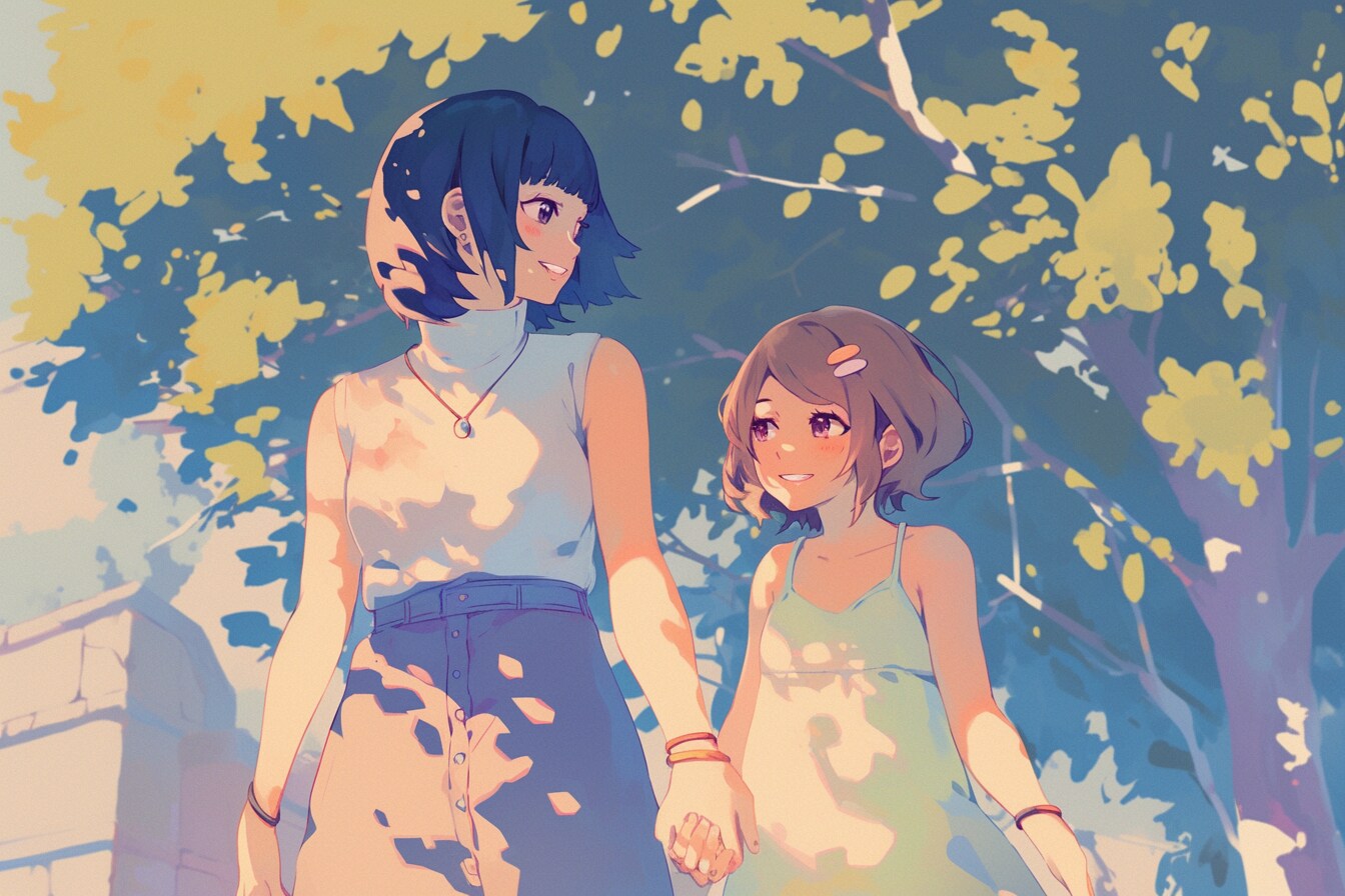 母と娘402 | の人気AIイラスト・グラビア