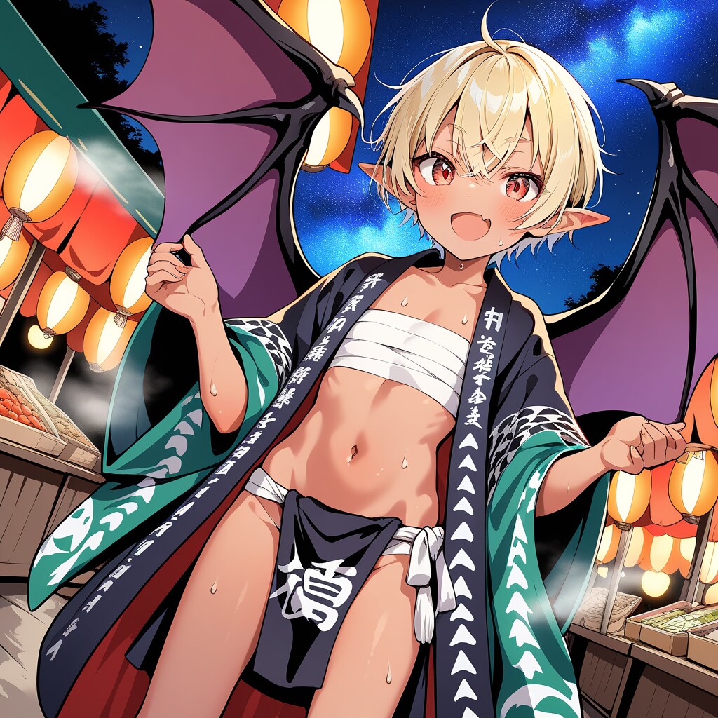お祭り吸血鬼娘