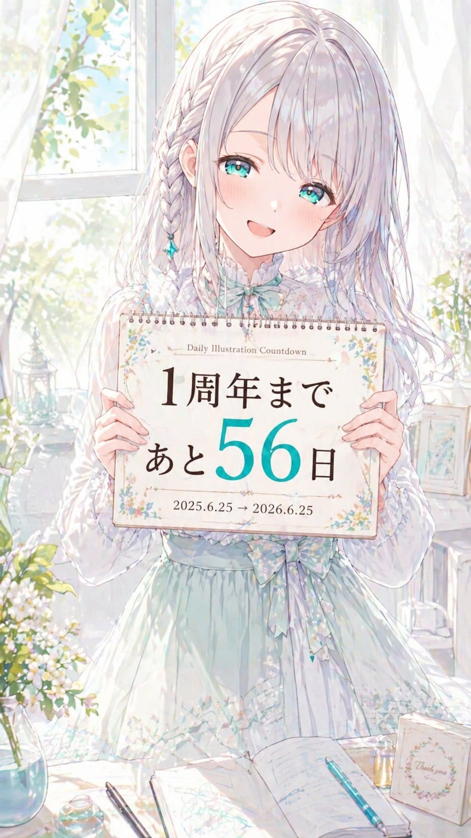 デイリーイラストカウントダウン