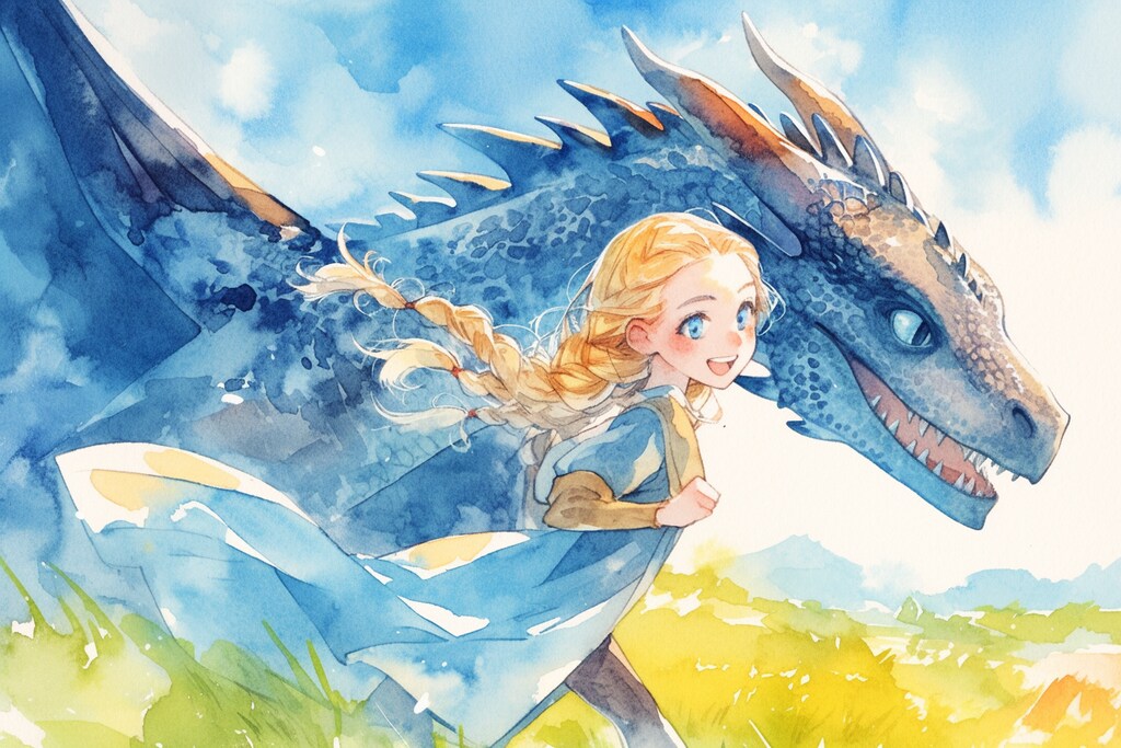 ドラゴンと少女（竜騎士）03