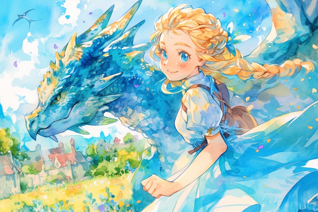 ドラゴンと少女（竜騎士）03