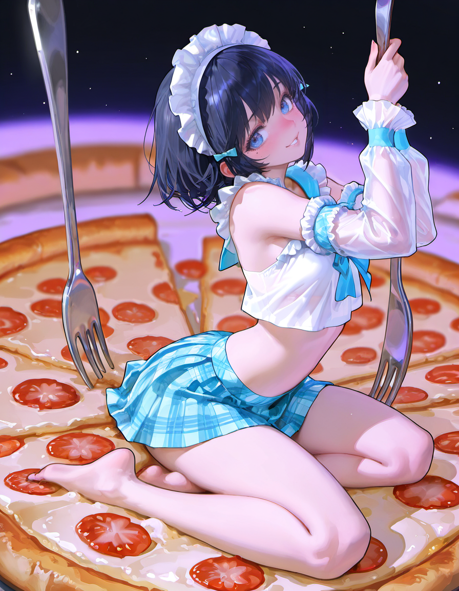 ピザはいかが？ | の人気AIイラスト・グラビア